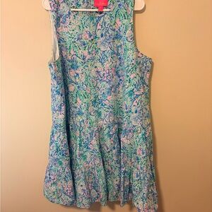 Lilly Pulitzer Floral Sleeveless Dress